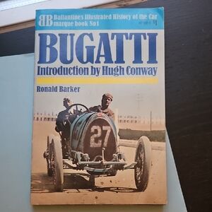 Ballantine Collectible Vintage Bugatti Book